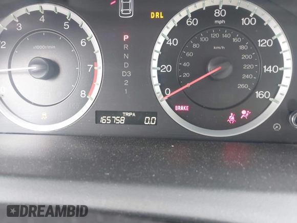 2011 Honda Accord EX-L with VIN 1HGCP3F82BA013273, listed as a IAAI auction lot 42158147 with 165,758 mi miles and . Bid and sale history available at DreamBid. Image 15.