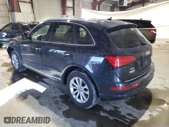 2016 Audi Q5 Premium Plus with VIN WA1L2AFP2GA145377, listed as a Copart auction lot 45722265 with 91,285 mi miles and Salvage Title. Bid and sale history available at carsss.com. Image 2.