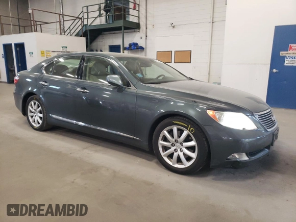 2007 Lexus LS 460 с VIN JTHBL46F075009165, выставлен на аукционе Copart как лот 56153045 с пробегом 222 580 миль миль и Списание • Salvage title. История ставок и продаж доступна на DreamBid. Изображение 4.