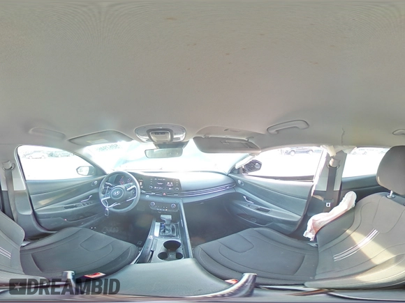 2021 Hyundai Elantra SEL with VIN 5NPLM4AGXMH025713, listed as a Copart auction lot 50679465 with 33,533 mi miles and Salvage Title. Bid and sale history available at carsss.com. Image 12.