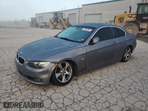 2007 BMW 3 Series 328xi with VIN WBAWV53507P076803, listed as a Copart auction lot 79653084 with Not provided miles and Salvage title. Bid and sale history available at DreamBid. Image 1.