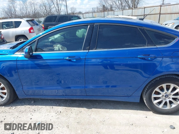 2018 Ford Fusion S with VIN 3FA6P0G74JR125258, listed as a IAAI auction lot 41845188 with 123,848 mi miles. Bid and sale history available at carsss.com. Image 15.