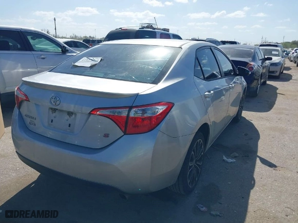 2016 Toyota Corolla L with VIN 5YFBURHE0GP397971, listed as a IAAI auction lot 41813410 with 153,789 mi miles. Bid and sale history available at carsss.com. Image 4.