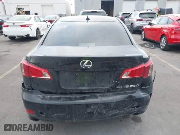 2011 Lexus IS 250 with VIN JTHCF5C20B5046664, listed as a IAAI auction lot 41493227 with 185,932 mi miles and . Bid and sale history available at DreamBid. Image 16.