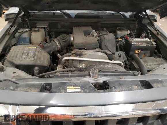 2008 Hummer H3 SUV with VIN 5GTEN13E488154656, listed as a Copart auction lot 76597614 with 189,629 mi miles and Salvage Title. Bid and sale history available at carsss.com. Image 12.