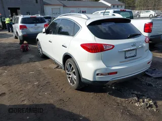 2017 Infiniti QX50 with VIN JN1BJ0RP3HM383705, listed as a IAAI auction lot 41794778 with 68,739 mi miles. Bid and sale history available at carsss.com. Image 3.