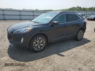 2021 Ford Escape Titanium with VIN 1FMCU9J90MUA58073, listed as a Copart auction lot 59718445 with 71,885 mi miles and Salvage title. Bid and sale history available at DreamBid. Image 1.