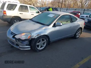 2002 Acura RSX Auto with VIN JH4DC54812C005830, listed as a IAAI auction lot 41723989 with 158,456 mi miles. Bid and sale history available at carsss.com. Image 2.