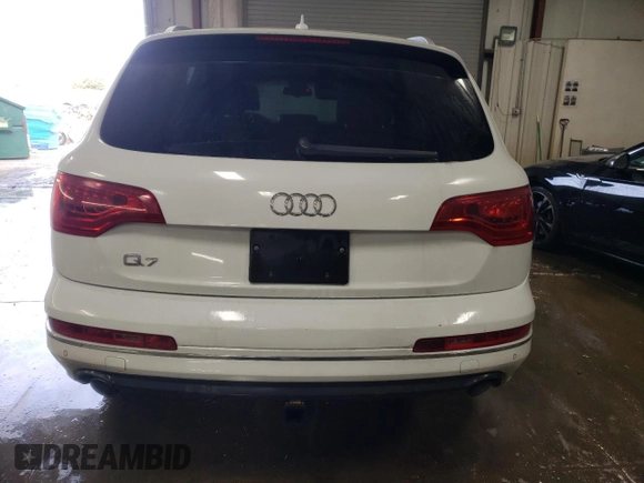 2012 Audi Q7 3.0T Premium Plus with VIN WA1LGAFEXCD006204, listed as a Copart auction lot 83435694 with 171,723 mi miles and Salvage Title. Bid and sale history available at carsss.com. Image 6.