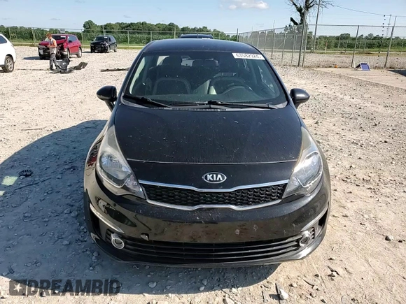 2017 Kia Rio EX with VIN KNADN4A3XH6086281, listed as a Copart auction lot 63582924 with 87,566 mi miles and Salvage Title. Bid and sale history available at carsss.com. Image 11.