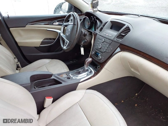 2011 Buick Regal CXL Turbo TO2 with VIN W04GW5EV6B1071368, listed as a IAAI auction lot 41685245 with 144,009 mi miles. Bid and sale history available at carsss.com. Image 5.