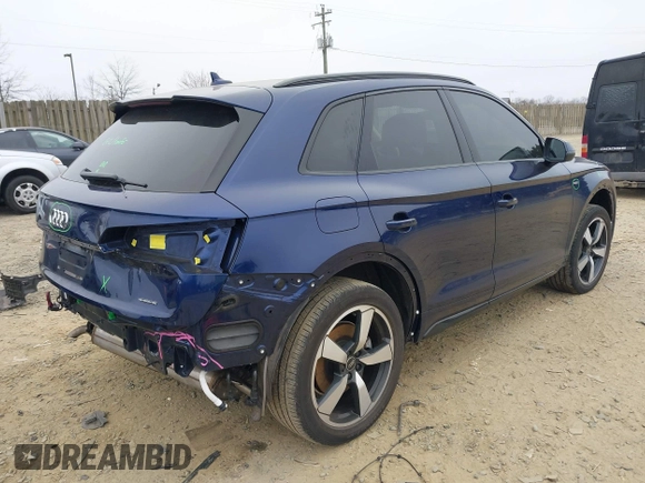 2023 Audi Q5 S line Premium Plus z VIN WA1EAAFY0P2150107, wystawiony jako IAAI lot #41784798 z przebiegiem 27 019 mil mil oraz . Historia ofert i sprzedaży dostępna na DreamBid. Obrazek 4.