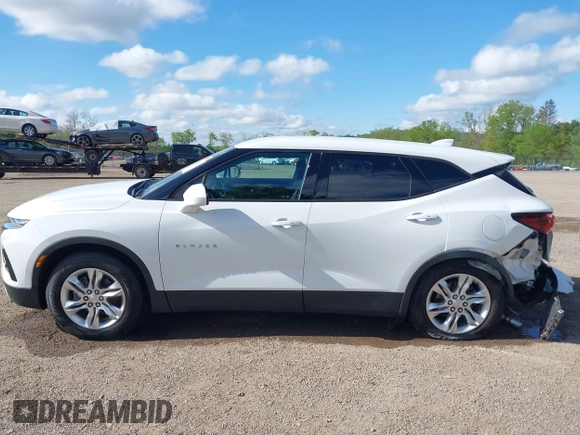 2022 Chevrolet Blazer LT with VIN 3GNKBHR40NS163519, listed as a IAAI auction lot 42220133 with 35,598 mi miles and . Bid and sale history available at DreamBid. Image 15.