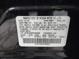 2015 Infiniti Q50 Premium with VIN JN1BV7AR8FM396828, listed as a IAAI auction lot 42313019 with 130,707 mi miles and . Bid and sale history available at DreamBid. Image 9.
