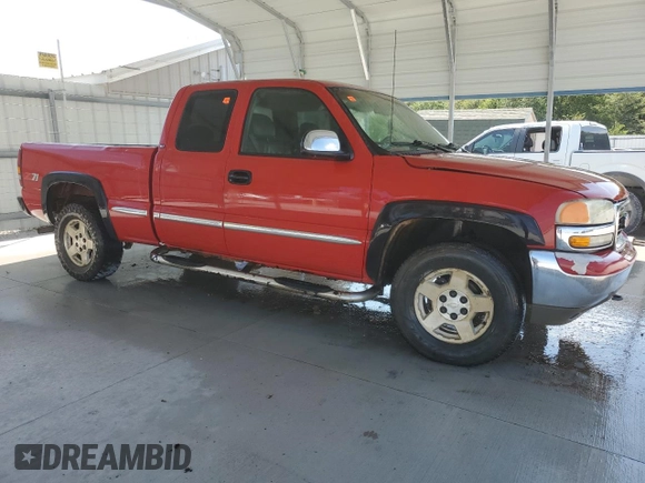 1999 GMC Sierra 1500 SLE with VIN 2GTEK19T0X1552230, listed as a Copart auction lot 65799984 with Not provided miles and Clean title. Bid and sale history available at DreamBid. Image 4.
