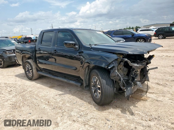 2022 Nissan Frontier SV with VIN 1N6ED1EJ7NN607859, listed as a Copart auction lot 60967545 with 48,828 mi miles and Salvage title. Bid and sale history available at DreamBid. Image 4.