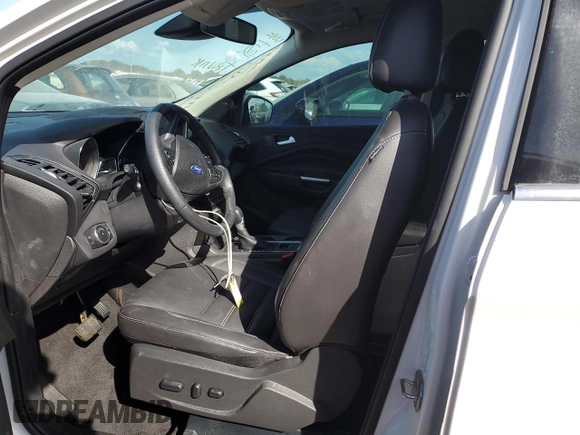 2017 Ford Escape Titanium with VIN 1FMCU0JD1HUA20454, listed as a Copart auction lot 74551324 with 0 mi miles and Non Repairable. Bid and sale history available at carsss.com. Image 7.