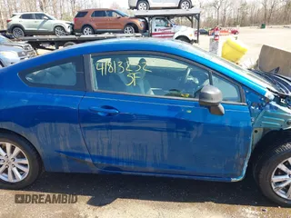 2012 Honda Civic Cpe EX with VIN 2HGFG3B83CH540485, listed as a IAAI auction lot 41813232 with 212,901 mi miles. Bid and sale history available at carsss.com. Image 14.