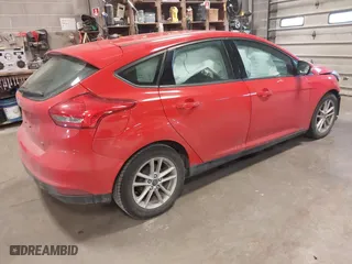 2017 Ford Focus SE with VIN 1FADP3K29HL317871, listed as a IAAI auction lot 41543065 with 52,537 mi miles. Bid and sale history available at carsss.com. Image 4.