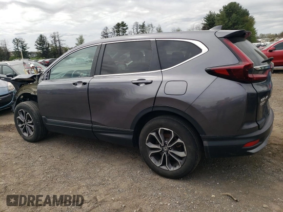 2021 Honda CR-V EX-L with VIN 2HKRW2H80MH618004, listed as a Copart auction lot 53980895 with 48,072 mi miles and Salvage Title. Bid and sale history available at DreamBid. Image 2.