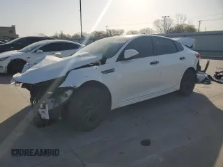 2020 Kia Optima LX with VIN 5XXGT4L31LG410182, listed as a Copart auction lot 49630365 with 0 mi miles and Salvage Title. Bid and sale history available at carsss.com. Image 1.