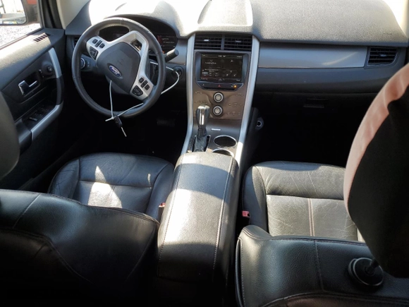 2014 Ford Edge SEL with VIN 2FMDK3JCXEBA89101, listed as a Copart auction lot 46528525 with 156,203 mi miles and Salvage Title. Bid and sale history available at carsss.com. Image 8.