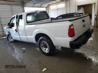 2012 Ford Super Duty F-250 SRW XL with VIN 1FT7X2A63CEB54671, listed as a Copart auction lot 80113124 with 167,617 mi miles and Salvage Title. Bid and sale history available at carsss.com. Image 2.