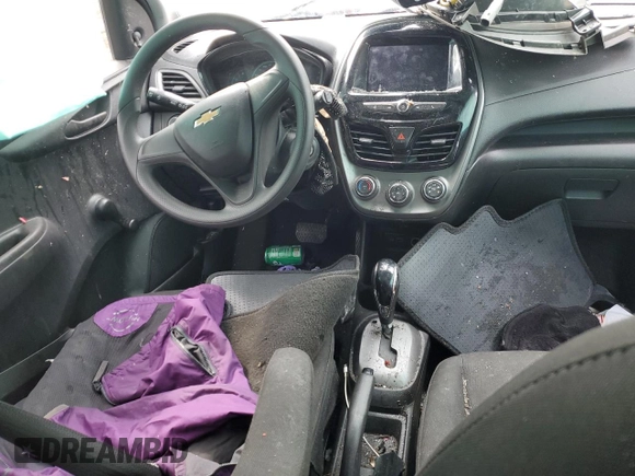 2020 Chevrolet Spark LS with VIN KL8CB6SA4LC404267, listed as a Copart auction lot 44108435 with Not Provided miles and Salvage Title. Bid and sale history available at DreamBid. Image 8.
