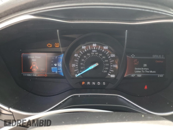 2016 Ford Fusion Titanium с VIN 3FA6P0K9XGR218027, выставлен на аукционе Copart как лот 54249925 с пробегом 111 682 миль миль и Списание • Salvage title. История ставок и продаж доступна на DreamBid. Изображение 9.