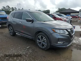 2018 Nissan Rogue S with VIN 5N1AT2MT9JC806474, listed as a Copart auction lot 52872555 with 147,093 mi miles and Salvage Title. Bid and sale history available at carsss.com. Image 4.