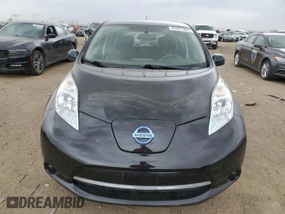 2017 Nissan LEAF SL with VIN 1N4BZ0CP8HC310663, listed as a Copart auction lot 49461363 with 34,832 mi miles. Bid and sale history available at carsss.com. Image 5.