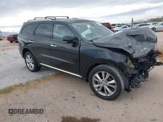 2013 Dodge Durango Crew z VIN 1C4RDHDG1DC647447, wystawiony jako IAAI lot #42237714 z przebiegiem 177 523 mil mil oraz . Historia ofert i sprzedaży dostępna na DreamBid. Obrazek 1.