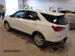 2023 Chevrolet Equinox LT with VIN 3GNAXKEG4PS120170, listed as a IAAI auction lot 42010977 with 34,789 mi miles and . Bid and sale history available at carsss.com. Image 3.