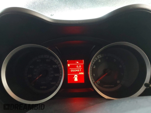 2008 Mitsubishi Lancer DE with VIN JA3AU26U08U034294, listed as a IAAI auction lot 42158892 with 50,467 mi miles. Bid and sale history available at carsss.com. Image 7.
