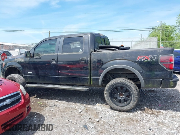 2012 Ford F-150 XL with VIN 1FTFW1ET5CFA41694, listed as a IAAI auction lot 42100124 with 136,416 mi miles. Bid and sale history available at carsss.com. Image 14.