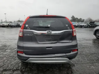 2015 Honda CR-V EX with VIN 2HKRM3H52FH501657, listed as a Copart auction lot 43278045 with 155,589 mi miles and Salvage Title. Bid and sale history available at carsss.com. Image 6.