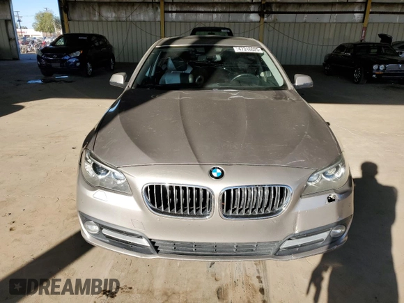 2015 BMW 5 Series 535i with VIN WBA5B1C50FG126420, listed as a Copart auction lot 47316025 with 132,004 mi miles and Salvage Title. Bid and sale history available at carsss.com. Image 5.