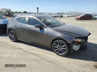2023 Mazda 3 S Preferred with VIN JM1BPALM4P1611291, listed as a Copart auction lot 53736455 with 45,658 mi miles and Salvage Title. Bid and sale history available at DreamBid. Image 4.