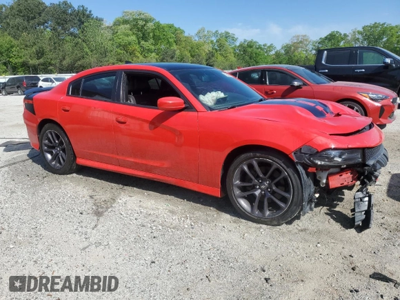 2020 Dodge Charger R/T with VIN 2C3CDXCT5LH160007, listed as a Copart auction lot 51779255 with 167,035 mi miles and Clean Title. Bid and sale history available at carsss.com. Image 4.