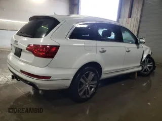 2012 Audi Q7 3.0T Premium Plus with VIN WA1LGAFEXCD006204, listed as a Copart auction lot 83435694 with 171,723 mi miles and Salvage Title. Bid and sale history available at carsss.com. Image 3.