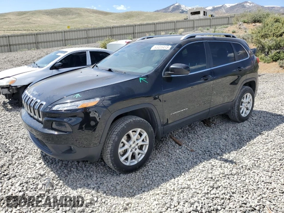 2018 Jeep Cherokee Latitude Plus с VIN 1C4PJMLX5JD555712, выставлен на аукционе Copart как лот 54426415 с пробегом 83 131 миль миль и Списание • Salvage title. История ставок и продаж доступна на DreamBid. Изображение 1.