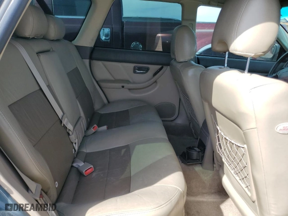2001 Subaru Legacy Wagon Outback H6 L.L. Bean Edition with VIN 4S3BH806317663009, listed as a Copart auction lot 52252515 with 147,492 mi miles and Salvage Title. Bid and sale history available at carsss.com. Image 10.