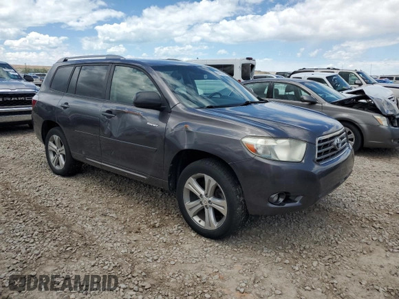 2008 Toyota Highlander Sport z VIN JTEES43A582078863, wystawiony jako Copart lot #56953955 z przebiegiem 188 981 mil mil oraz Czysty tytuł • Clean title. Historia ofert i sprzedaży dostępna na DreamBid. Obrazek 4.