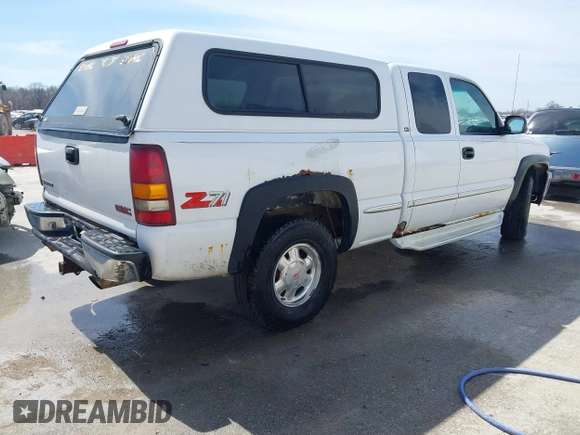 2000 GMC Sierra 1500 SLE with VIN 1GTEK19T6YE133931, listed as a IAAI auction lot 41789598 with 206,815 mi miles and . Bid and sale history available at DreamBid. Image 4.