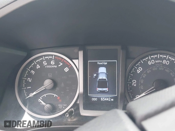 2020 Toyota Tacoma SR5 z VIN 5TFCZ5AN5LX242708, wystawiony jako IAAI lot #42356772 z przebiegiem 65 442 mil mil oraz . Historia ofert i sprzedaży dostępna na DreamBid. Obrazek 15.