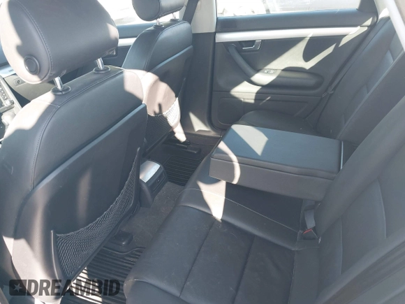 2008 Audi A4 2.0T with VIN WAUDF78E08A051493, listed as a IAAI auction lot 42659995 with 117,269 mi miles and . Bid and sale history available at DreamBid. Image 8.
