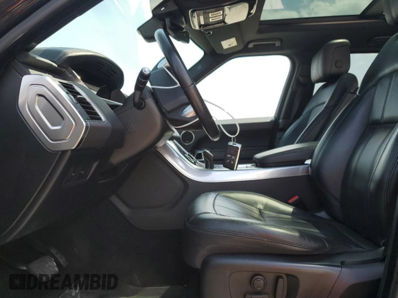 2018 Land Rover Range Rover Sport HSE with VIN SALWR2RVXJA401313, listed as a Copart auction lot 53058005 with 62,671 mi miles and Salvage Title. Bid and sale history available at DreamBid. Image 7.