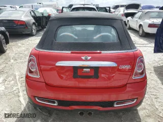 2011 MINI Cooper Convertible s with VIN WMWZP3C57BTX84235, listed as a Copart auction lot 76177014 with 52,947 mi miles and Non Repairable. Bid and sale history available at carsss.com. Image 6.