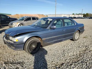 2001 BMW 7 Series 740iA with VIN WBAGG83411DN85508, listed as a Copart auction lot 42105654 with 167,797 mi miles and Non Repairable. Bid and sale history available at carsss.com. Image 1.