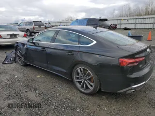 2023 Audi A5 Sportback S line Premium с VIN WAUDACF50PA022391, выставлен на аукционе Copart как лот 80584304 с пробегом 10 792 миль миль и Списание • Salvage title. История ставок и продаж доступна на DreamBid. Изображение 2.